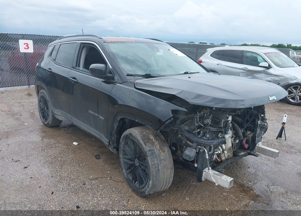 2022 JEEP COMPASS LATITUDE FWD VIN: 3C4NJCBB6NT147680