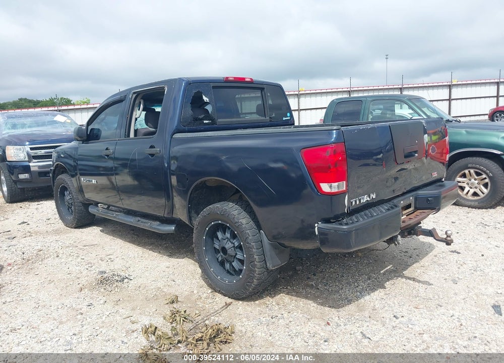 2007 NISSAN TITAN VIN: 1N6BA07B97N240056