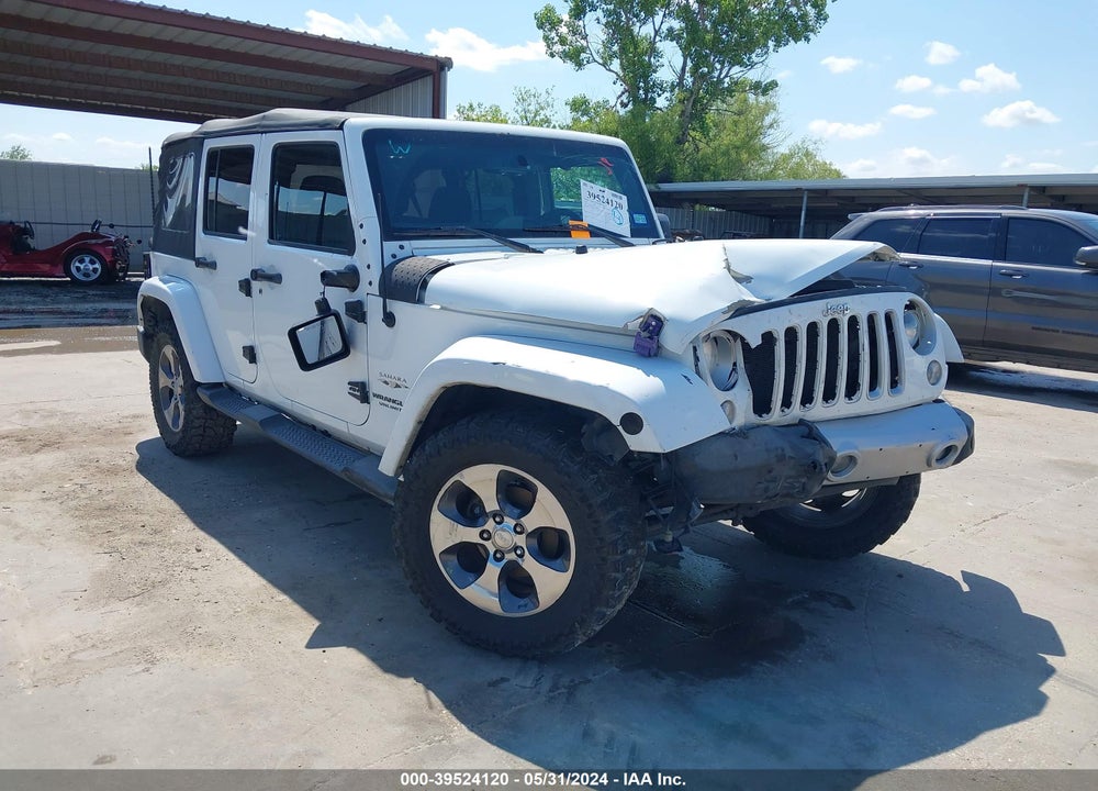 2016 JEEP WRANGLER UNLIMITED SAHARA VIN: 1C4BJWEG0GL324864