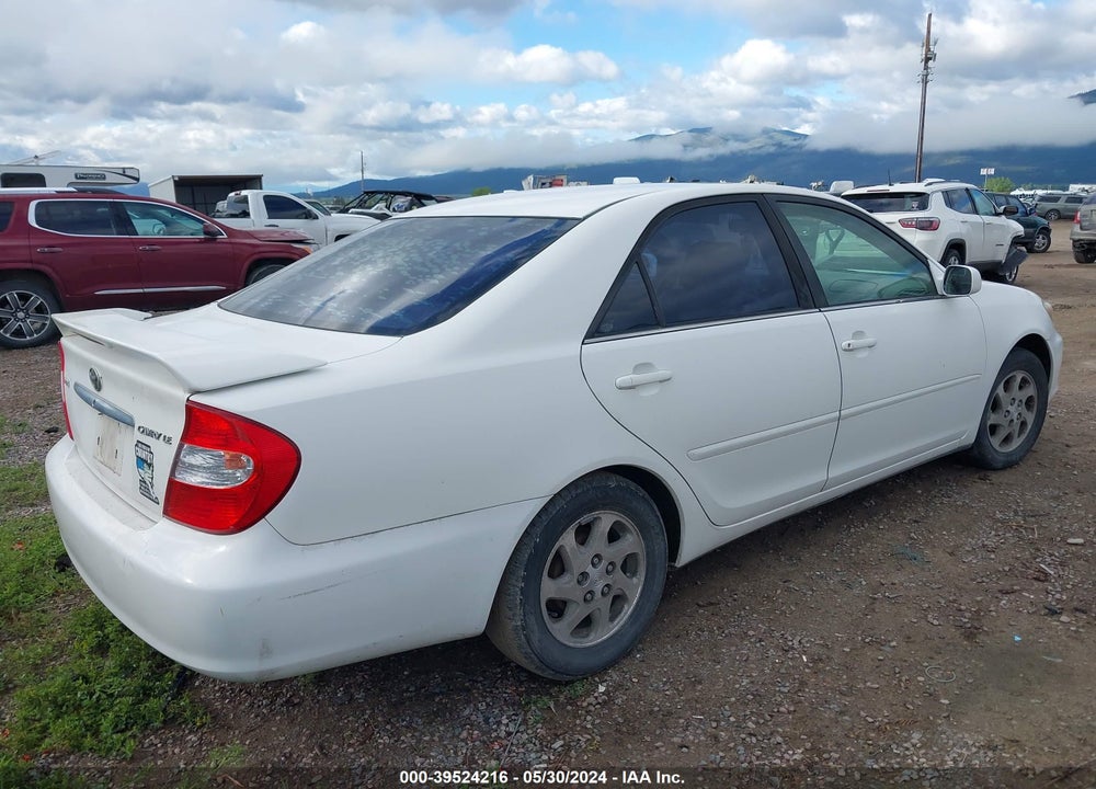 2003 TOYOTA CAMRY LE VIN: 4T1BE32K63U166669
