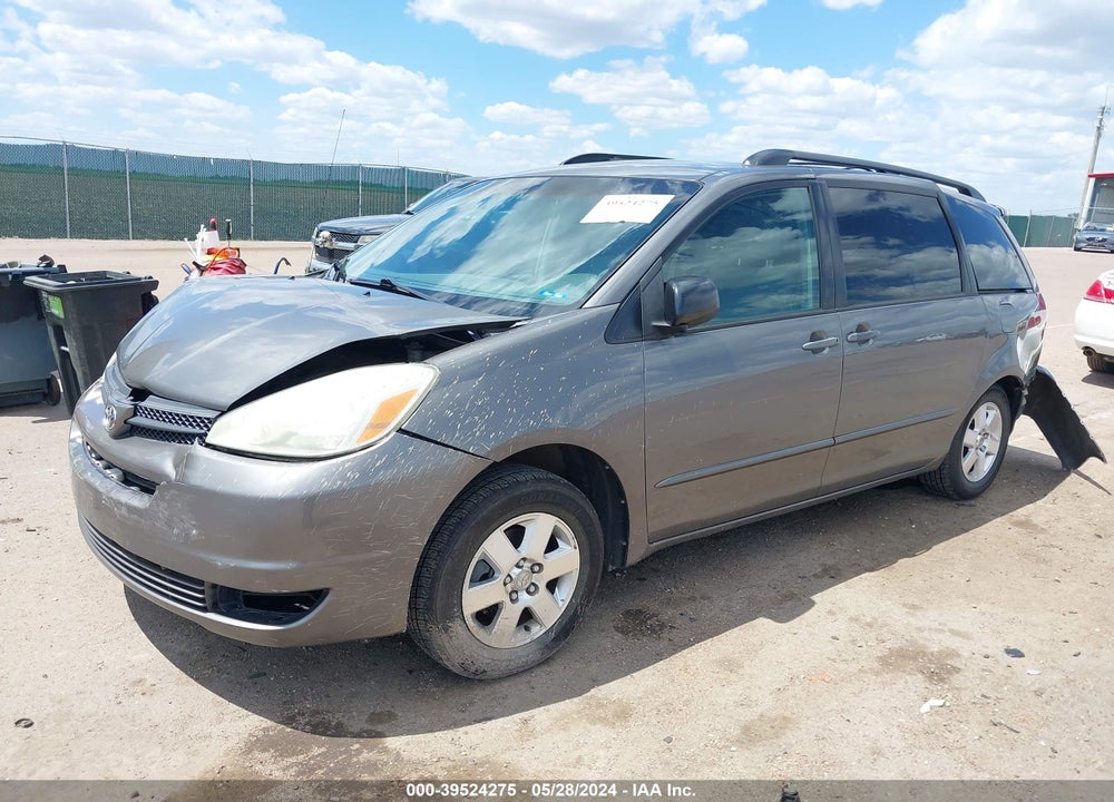 2005 TOYOTA SIENNA LE VIN: 5TDZA23C85S227804