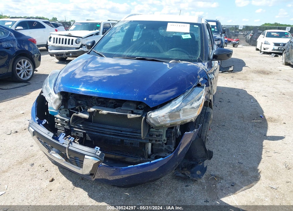2019 NISSAN KICKS SV VIN: 3N1CP5CU6KL531586