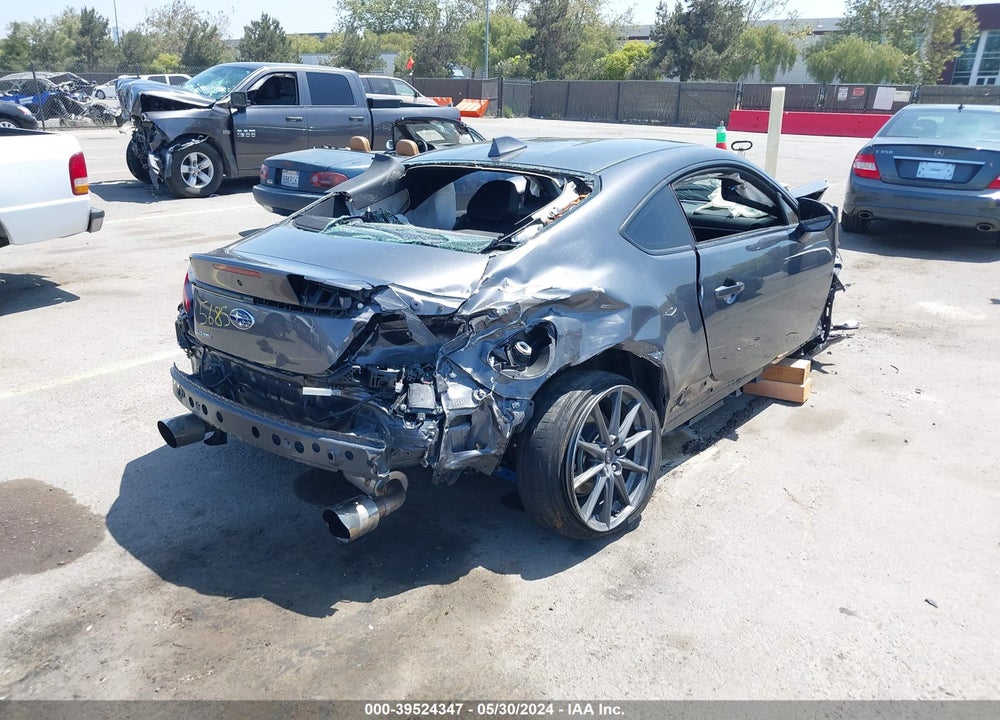2022 SUBARU BRZ LIMITED VIN: JF1ZDBE13N9701410