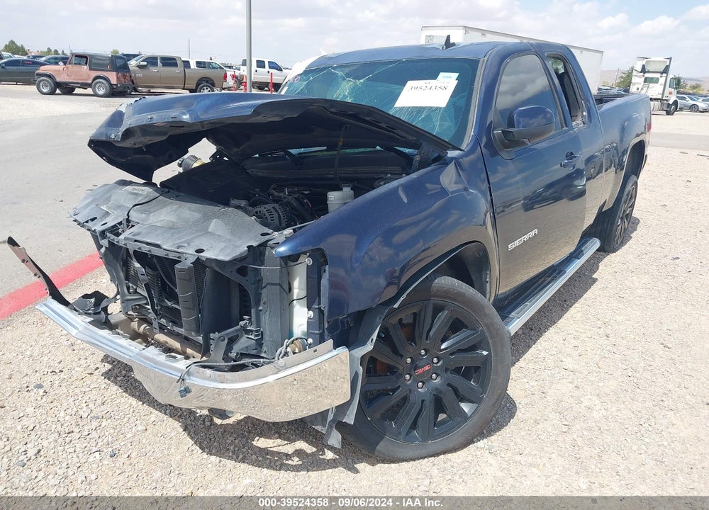 2010 GMC SIERRA 1500 SLT VIN: 1GTSCWE25AZ229641