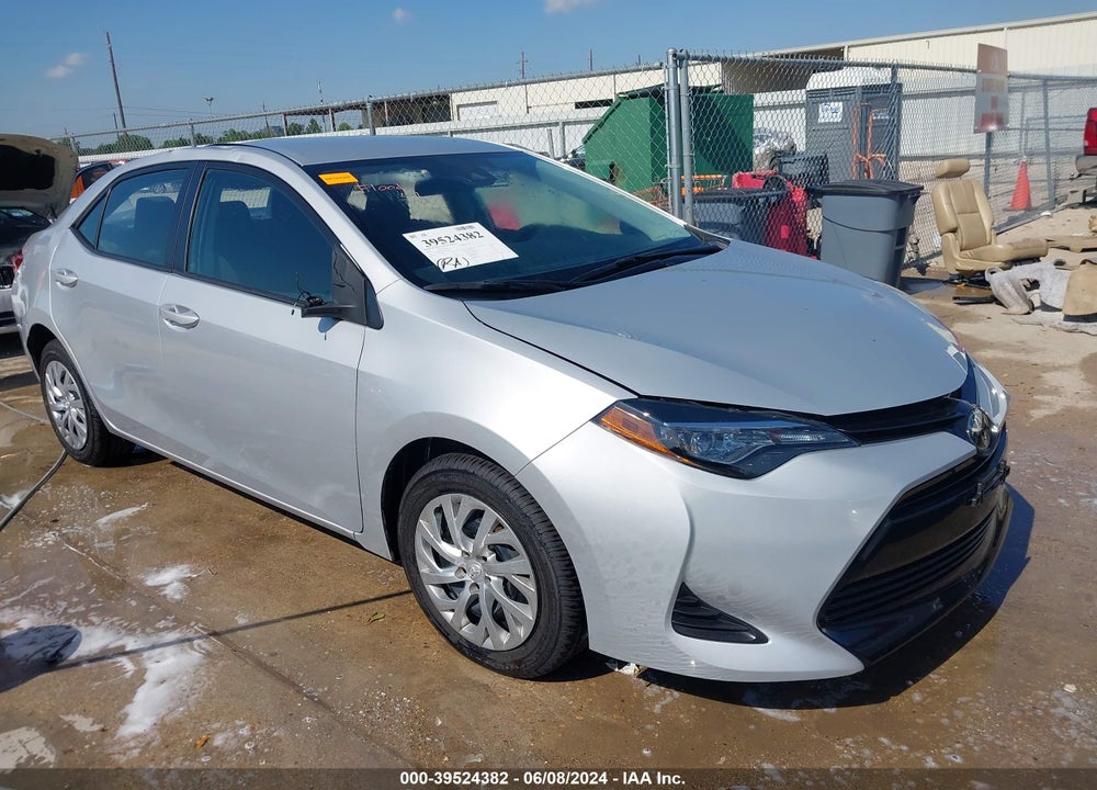 2019 TOYOTA COROLLA LE VIN: 2T1BURHEXKC202029