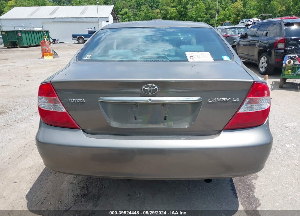 2004 TOYOTA CAMRY LE VIN: 4T1BE32K54U811278