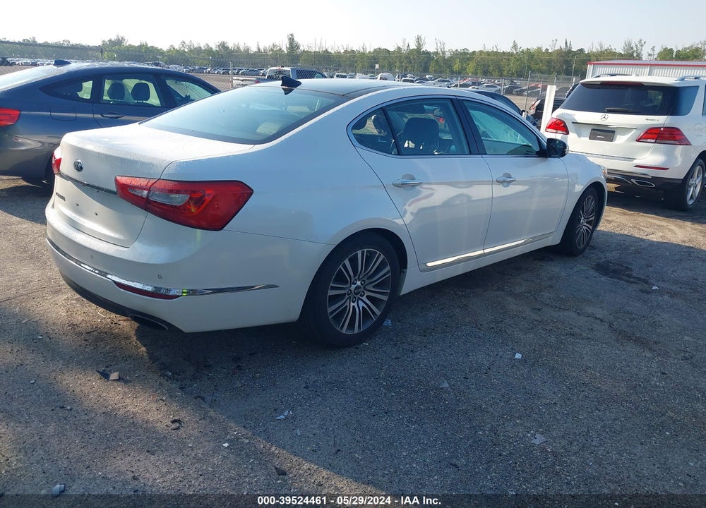 2014 KIA CADENZA PREMIUM VIN: KNALN4D76E5165751