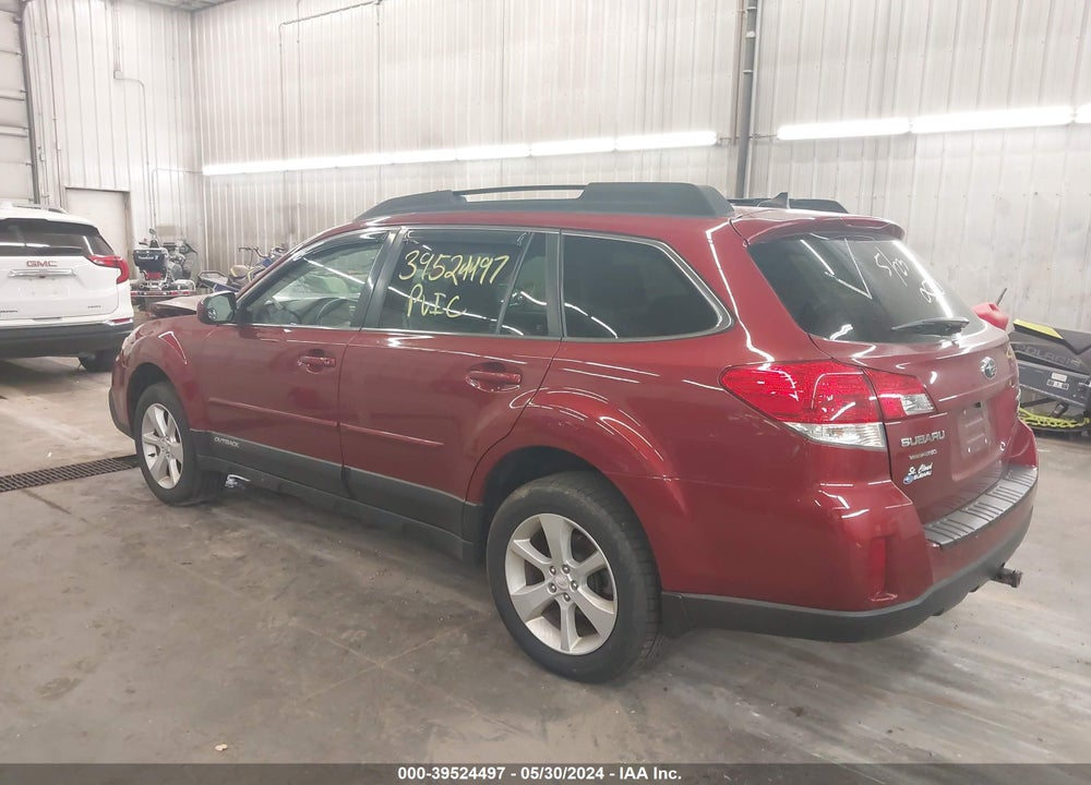2014 SUBARU OUTBACK 2.5I PREMIUM VIN: 4S4BRBCC7E3297432