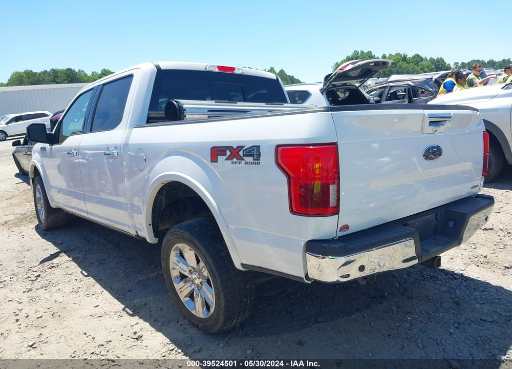 2020 FORD F-150 LARIAT VIN: 1FTEW1E47LFA92991
