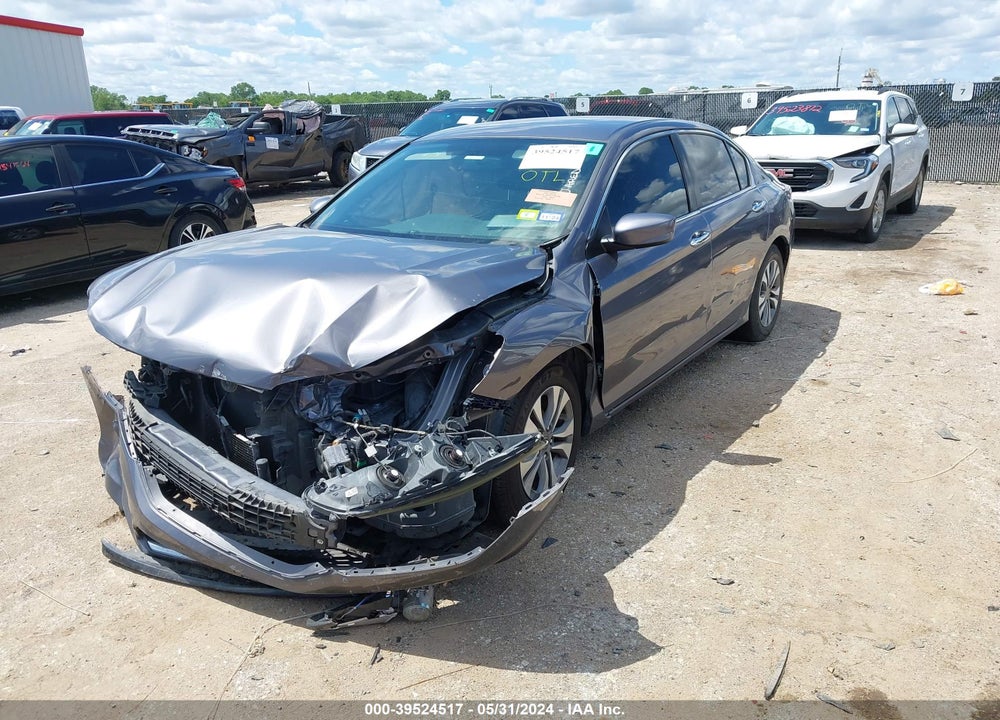 2015 HONDA ACCORD LX VIN: 1HGCR2F37FA069076