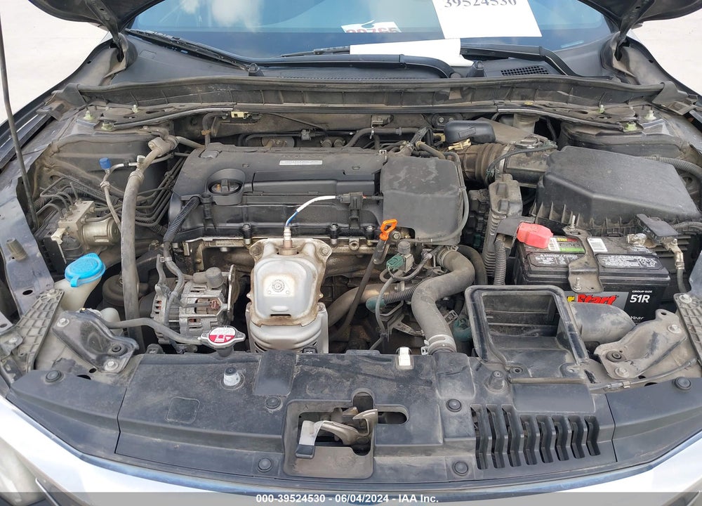 2017 HONDA ACCORD SPORT VIN: 1HGCR2F52HA111996