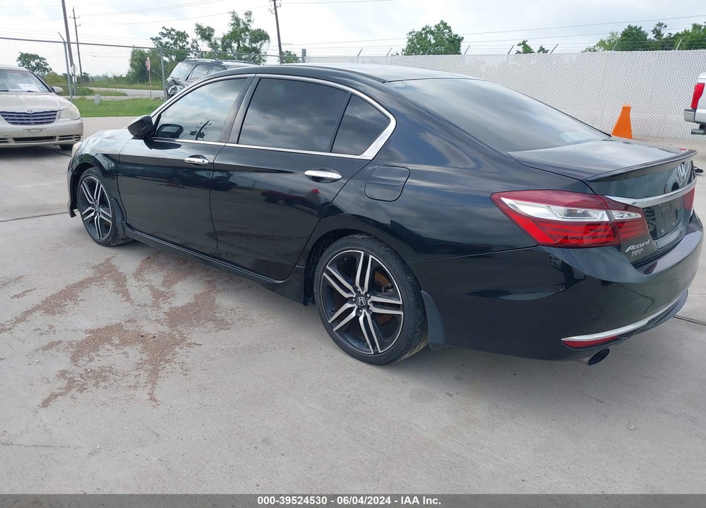 2017 HONDA ACCORD SPORT VIN: 1HGCR2F52HA111996