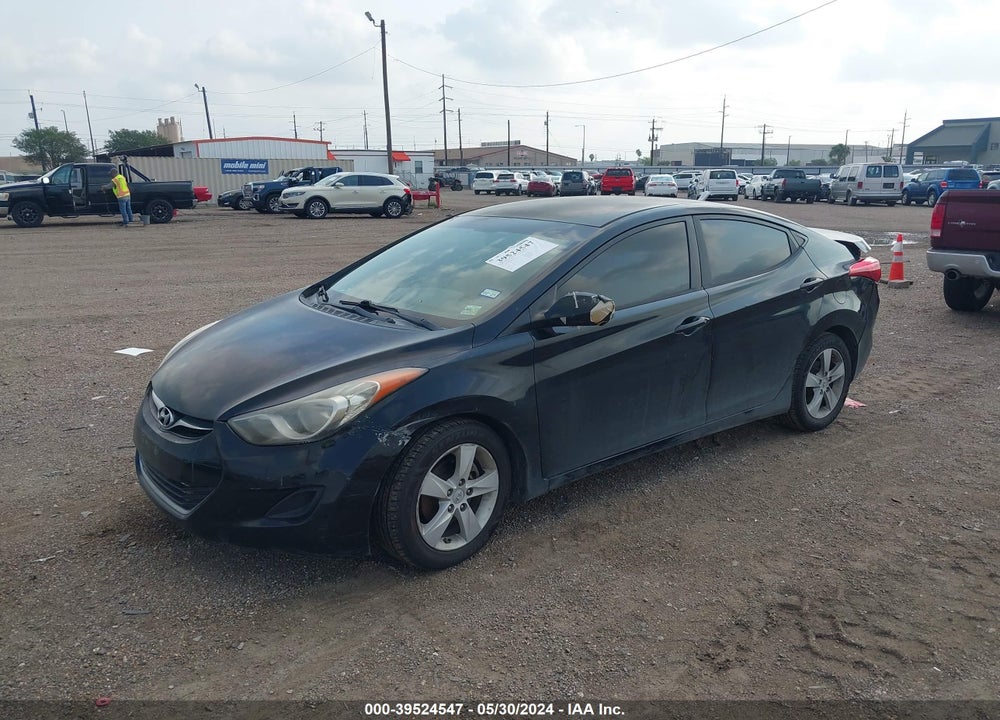 2011 HYUNDAI ELANTRA GLS (ULSAN PLANT) VIN: KMHDH4AE6BU083694