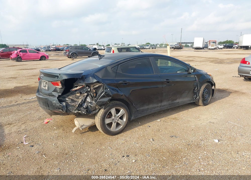 2011 HYUNDAI ELANTRA GLS (ULSAN PLANT) VIN: KMHDH4AE6BU083694