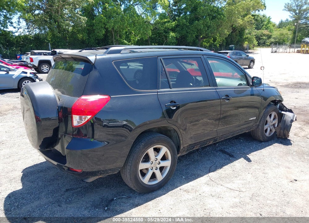 2008 TOYOTA RAV4 LIMITED VIN: JTMZD31V486055910
