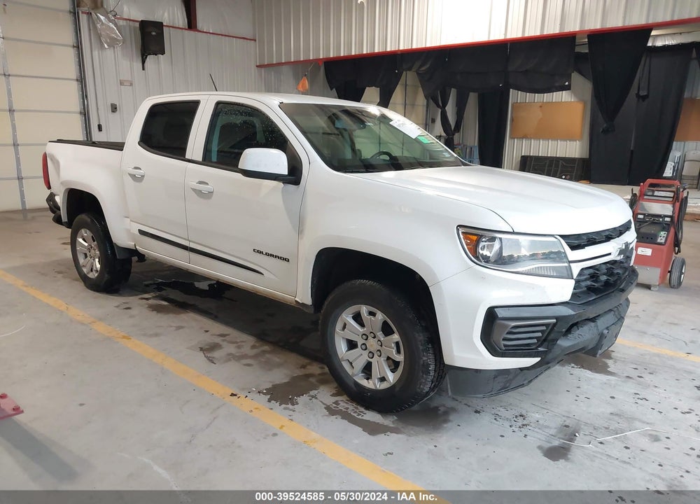 2022 CHEVROLET COLORADO 2WD SHORT BOX LT VIN: 1GCGSCEA8N1312550