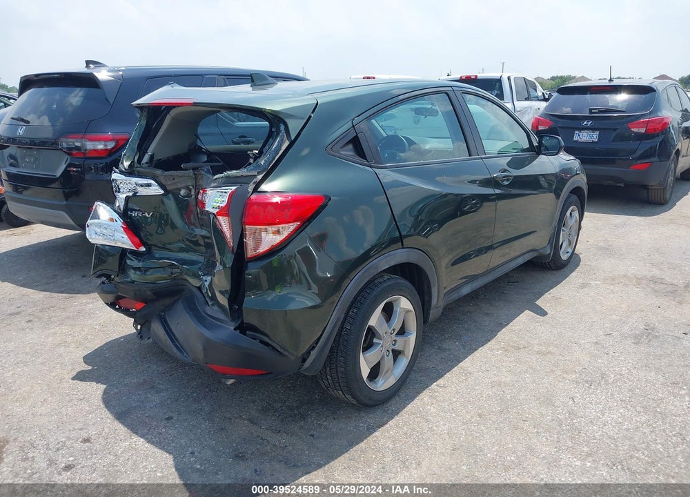 2017 HONDA HR-V LX VIN: 3CZRU5H39HG709728
