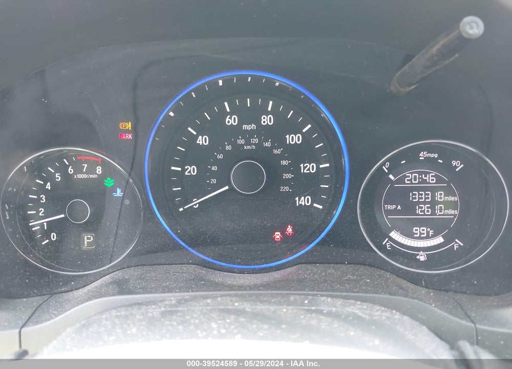 2017 HONDA HR-V LX VIN: 3CZRU5H39HG709728
