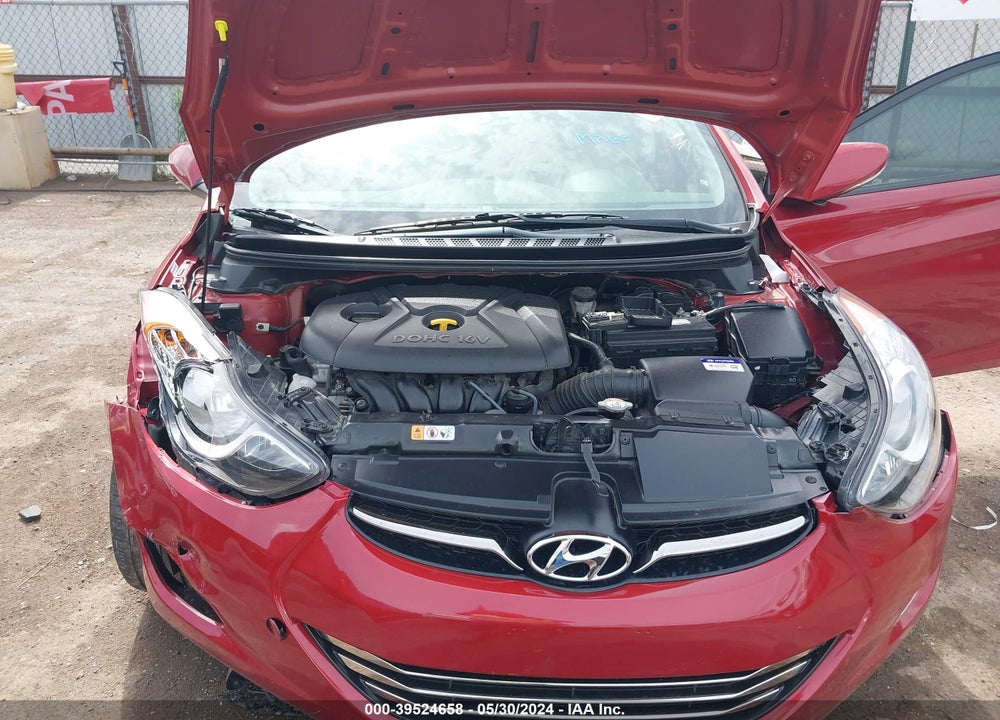 2013 HYUNDAI ELANTRA LIMITED VIN: KMHDH4AE3DU570015
