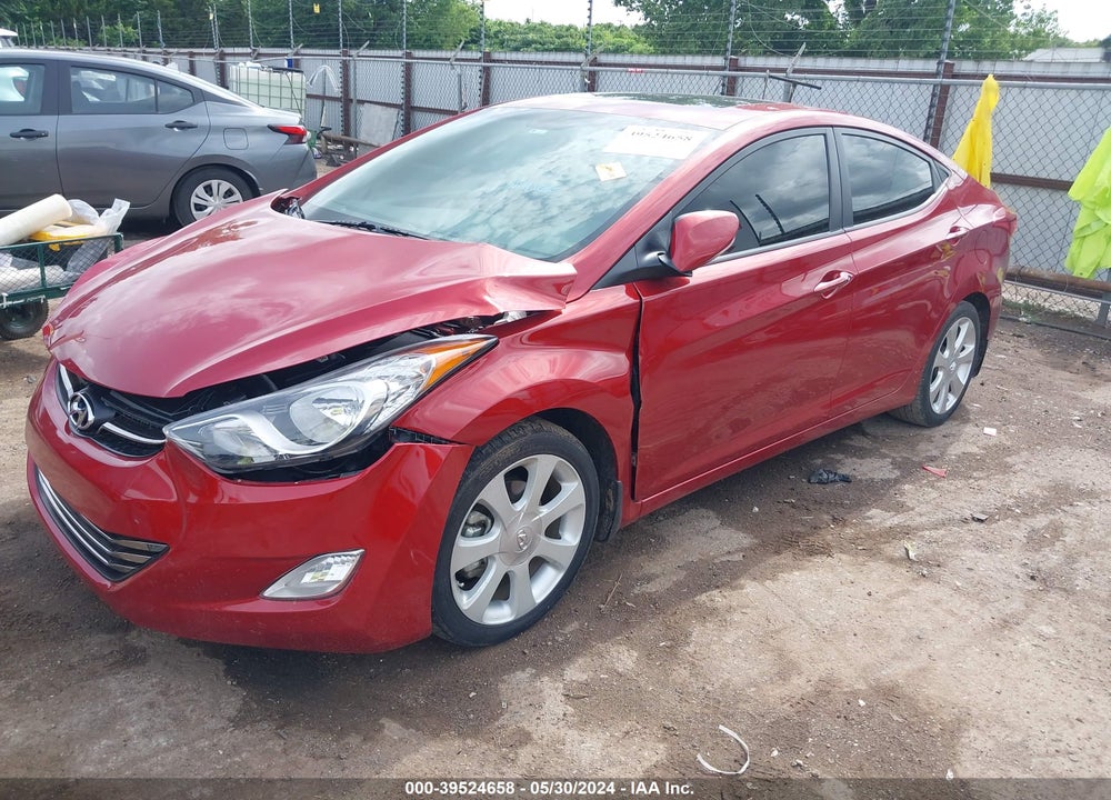 2013 HYUNDAI ELANTRA LIMITED VIN: KMHDH4AE3DU570015