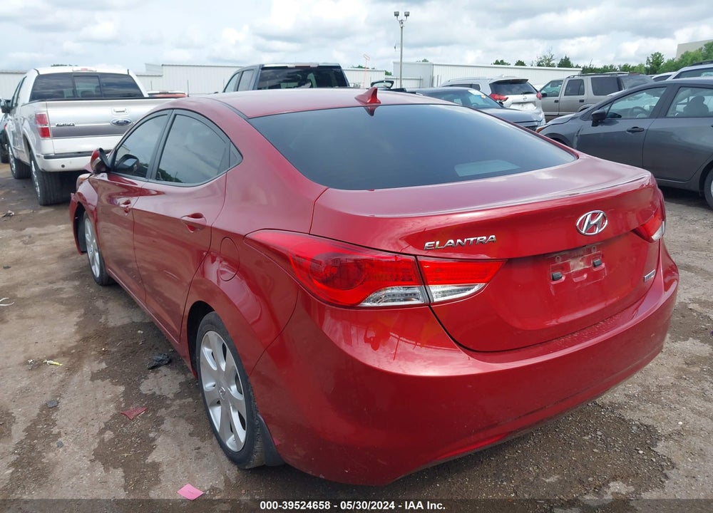 2013 HYUNDAI ELANTRA LIMITED VIN: KMHDH4AE3DU570015