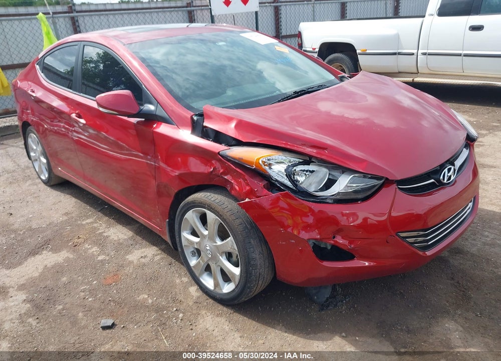 2013 HYUNDAI ELANTRA LIMITED VIN: KMHDH4AE3DU570015
