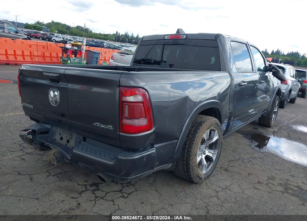 2019 RAM 1500 LAIE  4X4 5'7 BOX VIN: 1C6SRFJT2KN907971