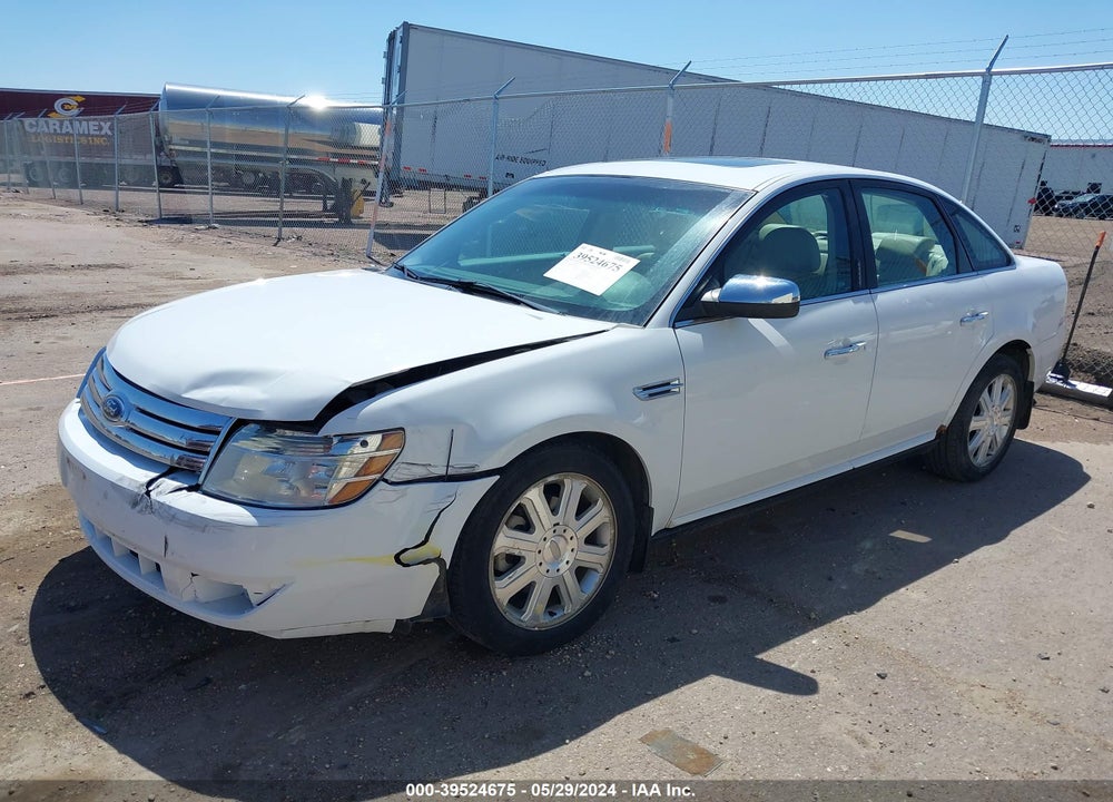 2008 FORD TAURUS LIMITED VIN: 1FAHP25W88G185463