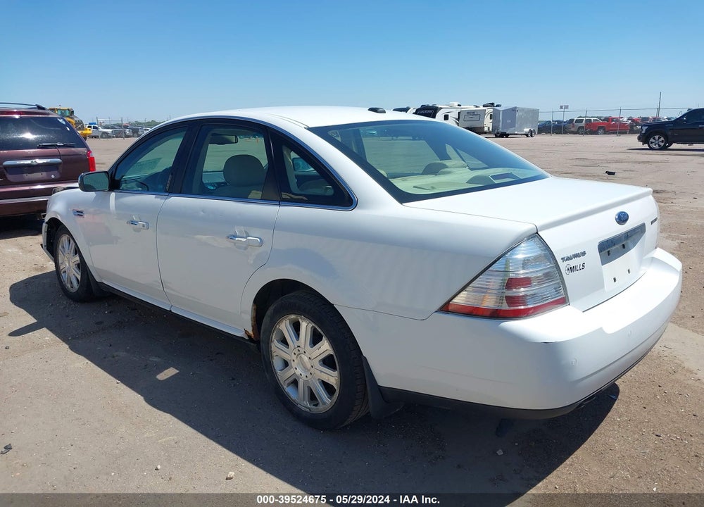 2008 FORD TAURUS LIMITED VIN: 1FAHP25W88G185463