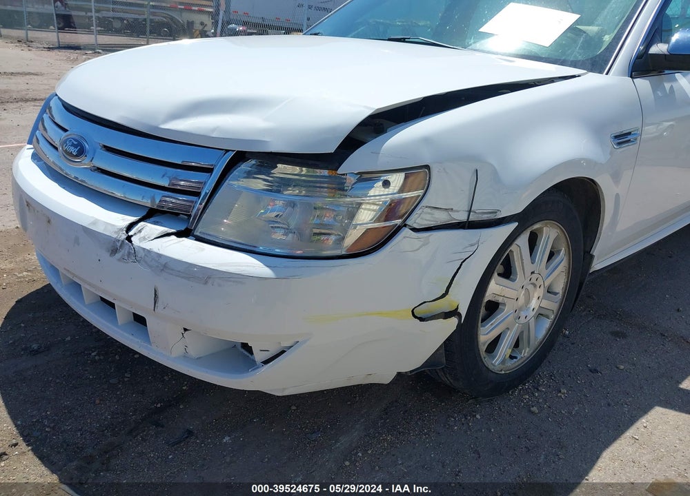 2008 FORD TAURUS LIMITED VIN: 1FAHP25W88G185463