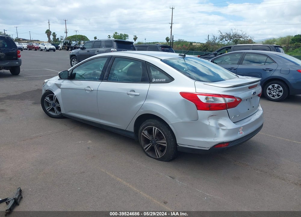 2014 FORD FOCUS SE VIN: 1FADP3F24EL341792