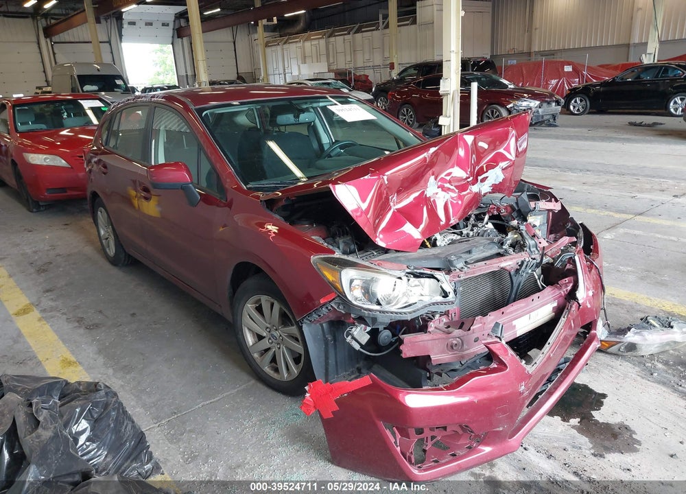 2015 SUBARU IMPREZA 2.0I PREMIUM VIN: JF1GPAC64F8294759