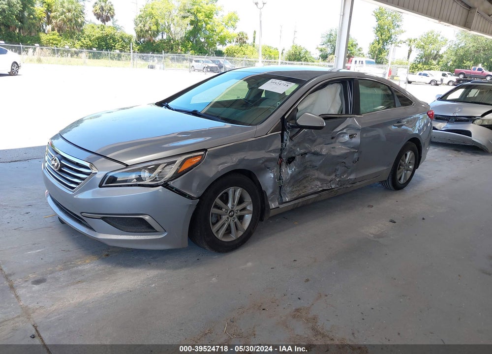 2017 HYUNDAI SONATA SE VIN: 5NPE24AF6HH490873