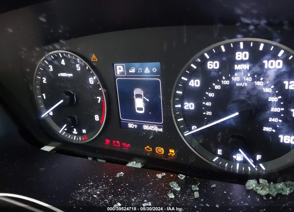 2017 HYUNDAI SONATA SE VIN: 5NPE24AF6HH490873