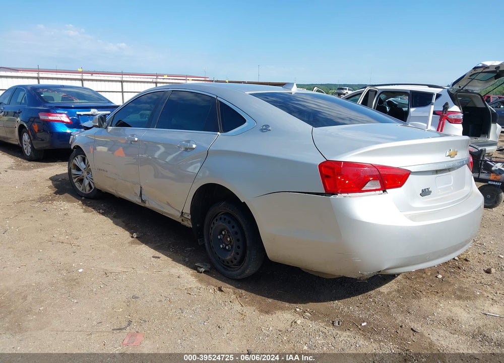 2014 CHEVROLET IMPALA 2LT VIN: 1G1125S37EU113309