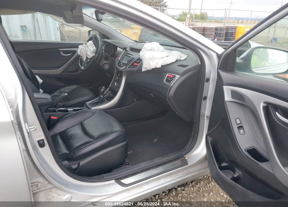 2014 HYUNDAI ELANTRA LIMITED VIN: 5NPDH4AE0EH484581