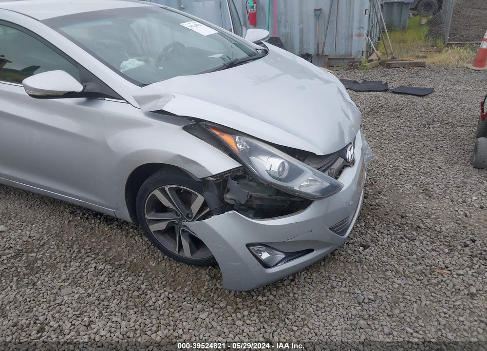 2014 HYUNDAI ELANTRA LIMITED VIN: 5NPDH4AE0EH484581
