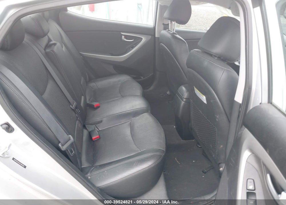 2014 HYUNDAI ELANTRA LIMITED VIN: 5NPDH4AE0EH484581