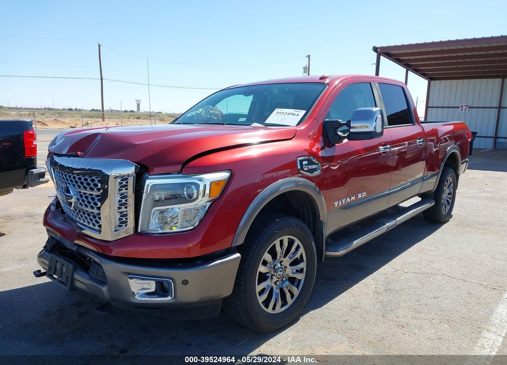 2016 NISSAN TITAN XD PLATINUM RESERVE DIESEL/S DIESEL/SL DIESEL/SV DIESEL VIN: 1N6BA1F2XGN512802