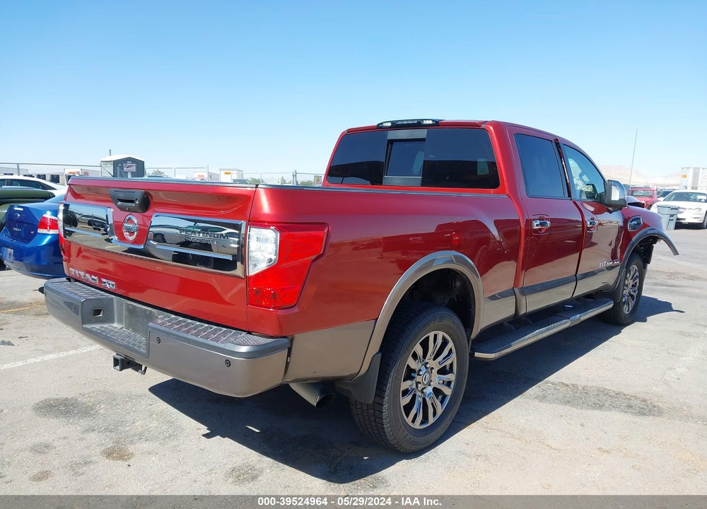 2016 NISSAN TITAN XD PLATINUM RESERVE DIESEL/S DIESEL/SL DIESEL/SV DIESEL VIN: 1N6BA1F2XGN512802