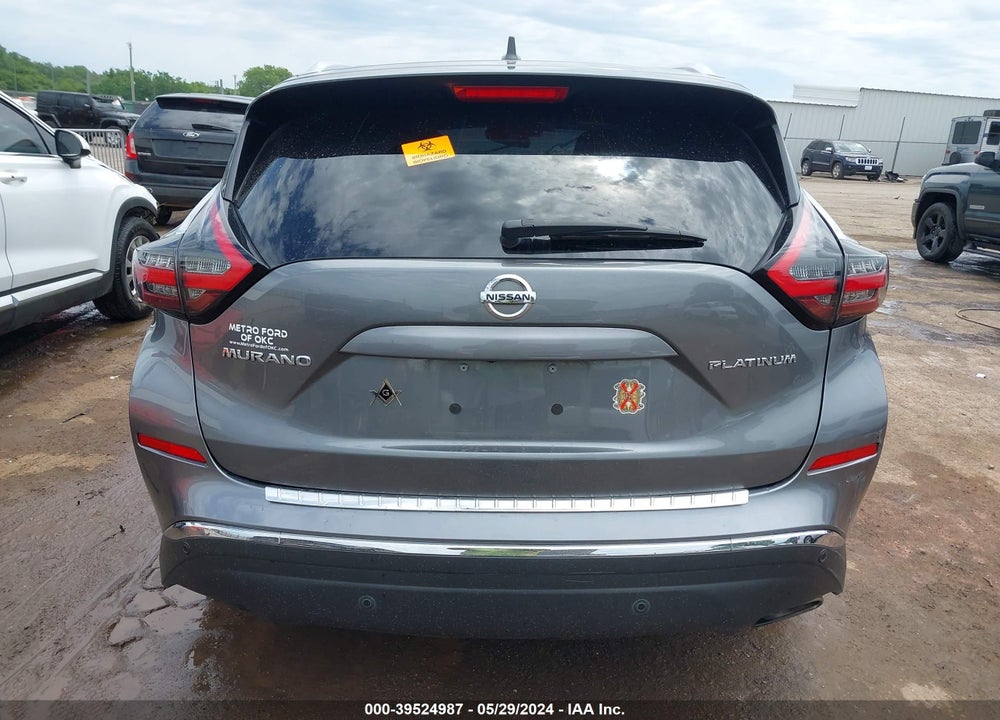2021 NISSAN MURANO VIN: 5N1AZ2DJ6MC108258