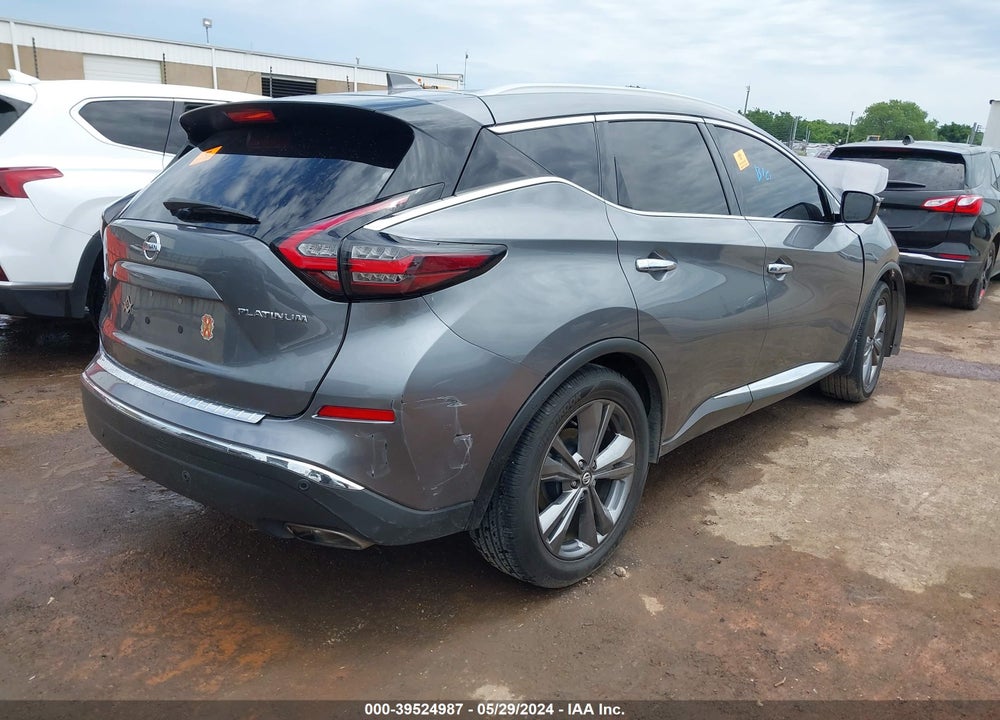 2021 NISSAN MURANO VIN: 5N1AZ2DJ6MC108258
