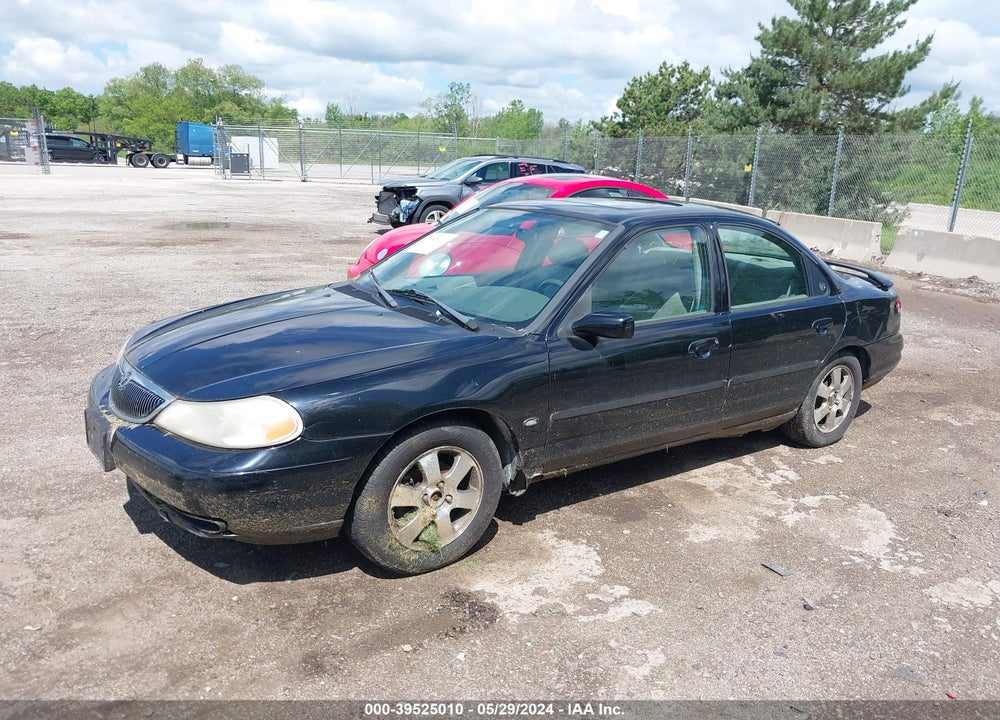 1998 MERCURY MYSTIQUE LS VIN: 1MEFM66L6WK665872