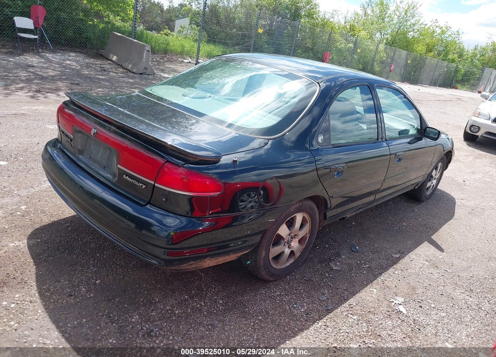 1998 MERCURY MYSTIQUE LS VIN: 1MEFM66L6WK665872