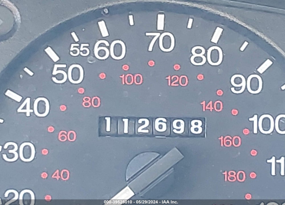 1998 MERCURY MYSTIQUE LS VIN: 1MEFM66L6WK665872