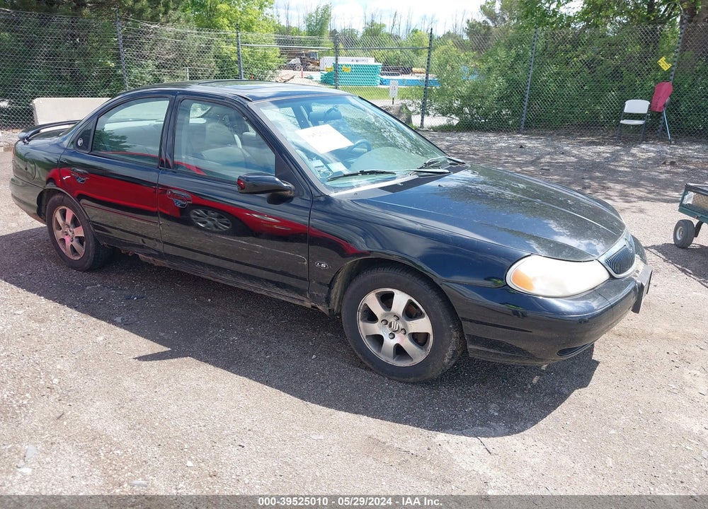 1998 MERCURY MYSTIQUE LS VIN: 1MEFM66L6WK665872