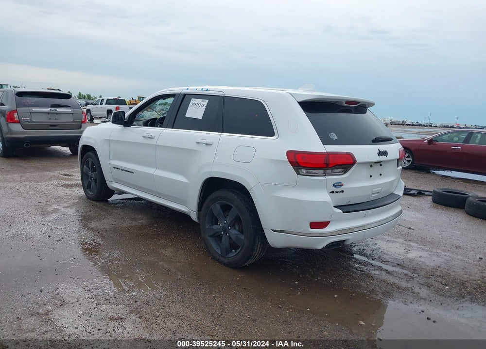 2016 JEEP GRAND CHEROKEE HIGH ALTITUDE VIN: 1C4RJFCG6GC324093
