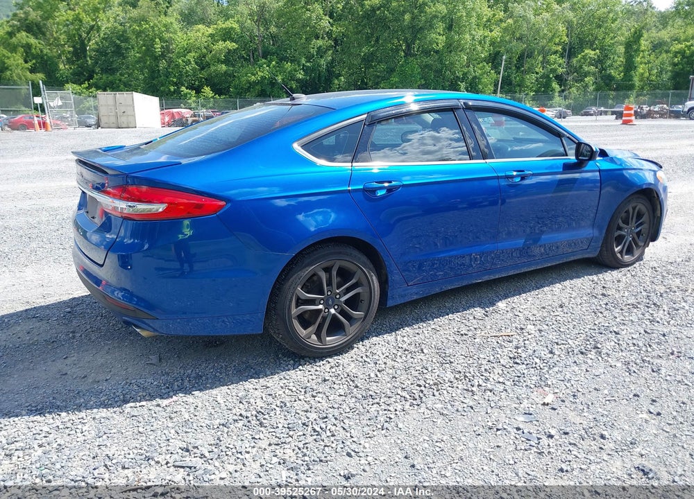 2018 FORD FUSION S VIN: 3FA6P0G71JR251724
