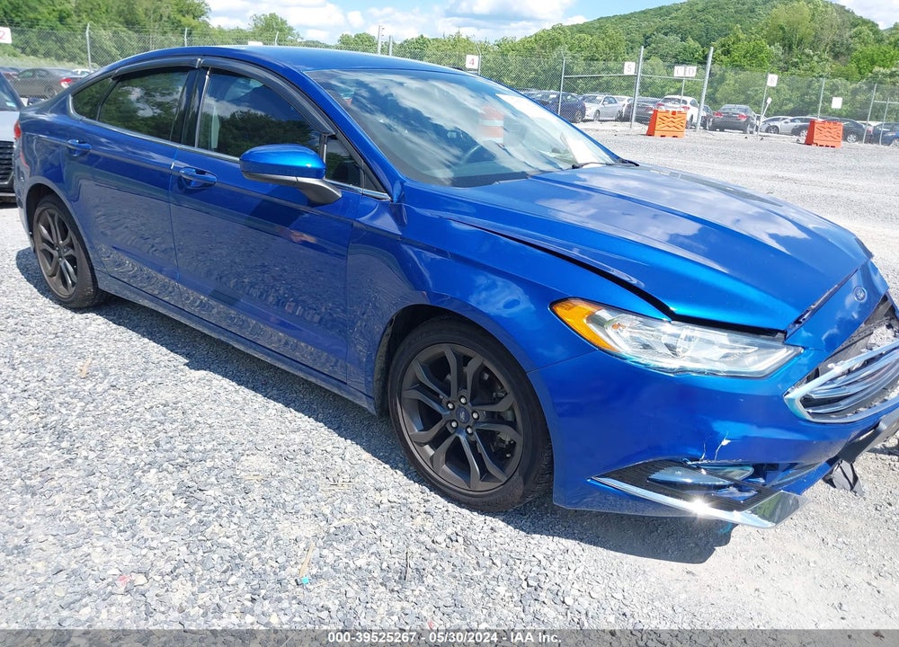 2018 FORD FUSION S VIN: 3FA6P0G71JR251724