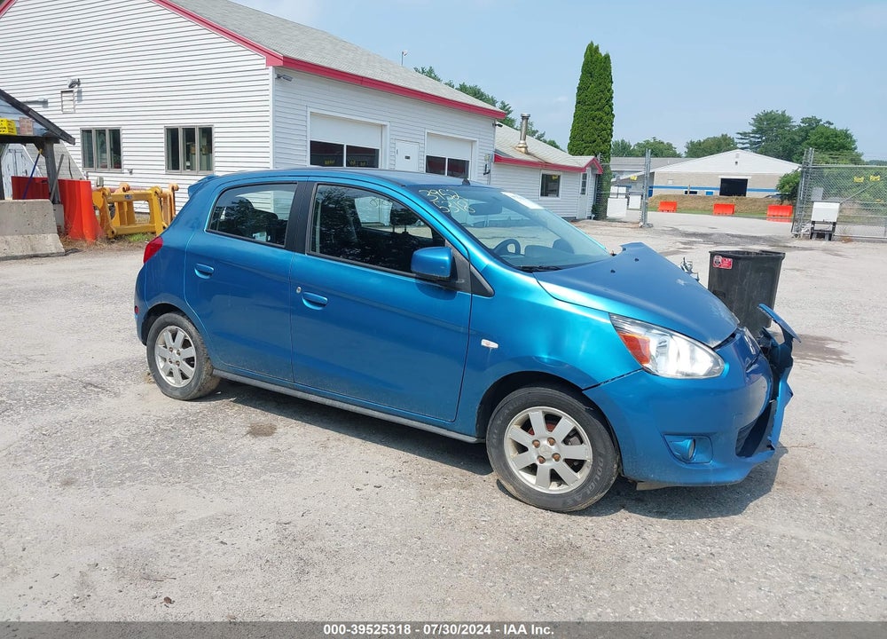 2014 MITSUBISHI MIRAGE ES VIN: ML32A4HJ8EH016467